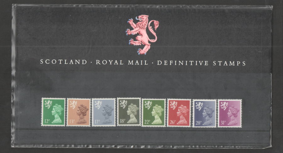 (image for) 1987 Scotland Definitive Royal Mail Presentation Pack 10 - Click Image to Close
