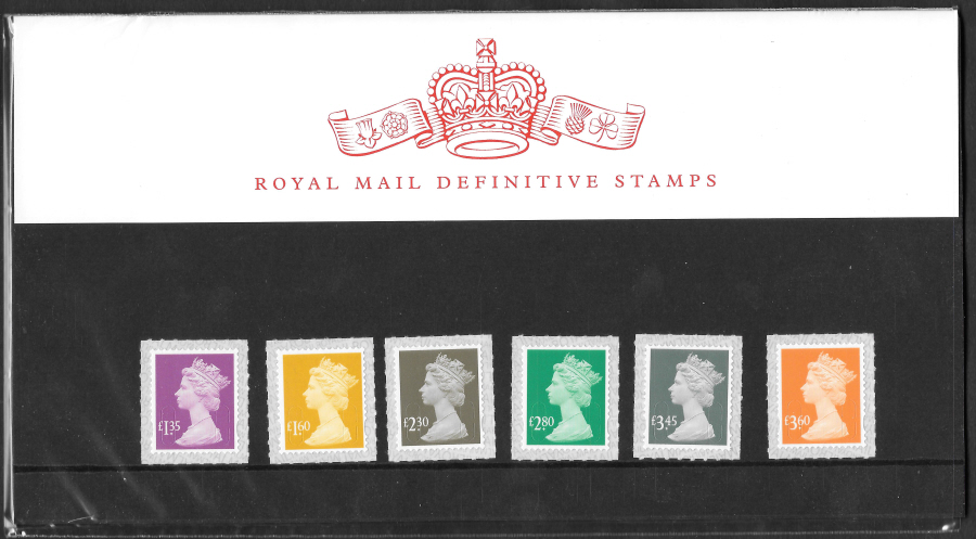 (image for) 2019 Machin Definitive Royal Mail Presentation Pack 110