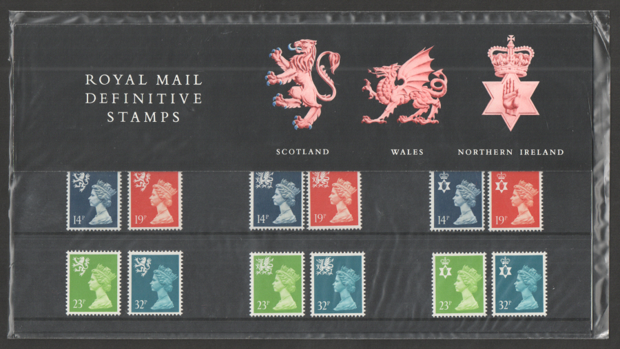 (image for) 1988 Regional Definitives Royal Mail Presentation Pack 17