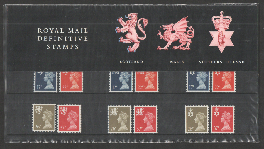 (image for) 1990 Regional Definitives Royal Mail Presentation Pack 23