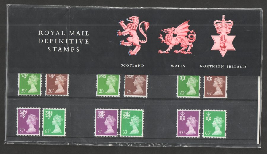 (image for) 1998 Regional Definitives Royal Mail Presentation Pack 42