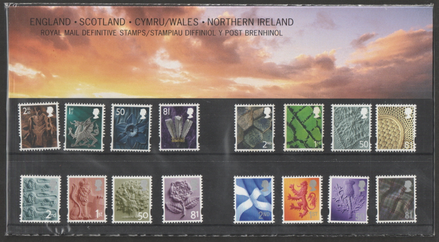 (image for) 2008 Regional Definitives Royal Mail Presentation Pack 81
