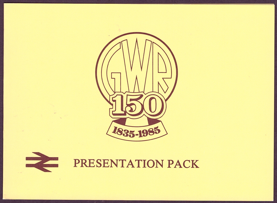 (image for) 1985 GWR Great Western Railway 150th Anniversary Presentation Pack - Click Image to Close
