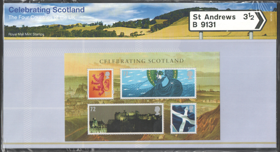 (image for) 2006 Celebrating Scotland Royal Mail Presentation Pack M14 - Click Image to Close