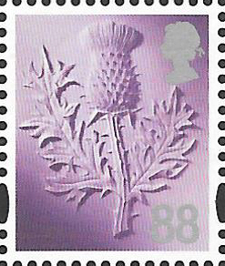 (image for) 2013 Scotland 88p OFNP(C) / PVAl Cyl C1 Col 4 Row 2 cylinder block