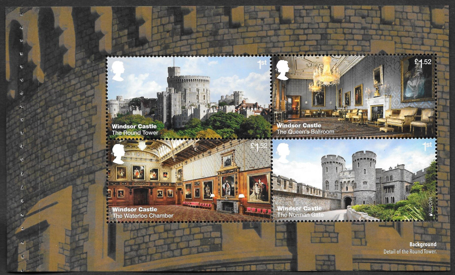 (image for) Pane DP510 from 2017 Windsor Castle Prestige Booklet