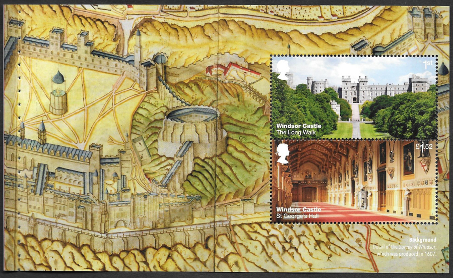 (image for) Pane DP511 from 2017 Windsor Castle Prestige Booklet