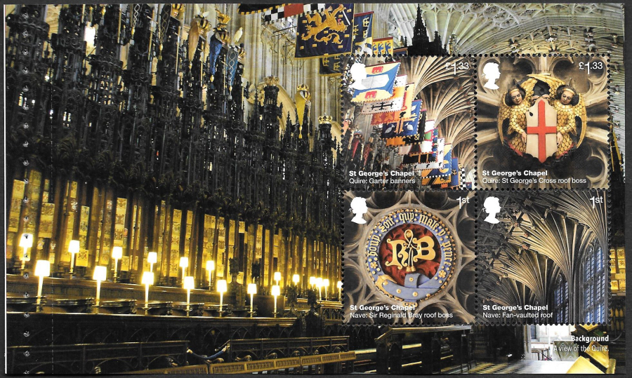 (image for) Pane DP513 from 2017 Windsor Castle Prestige Booklet