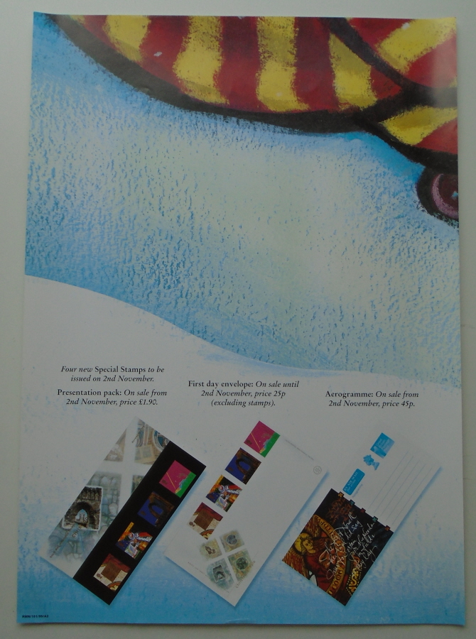 (image for) 1999 Christmas Post Office A3 poster. RMN/161/99/A3.