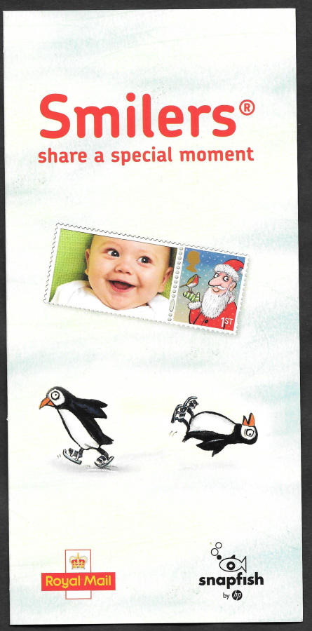 (image for) Smilers "Christmas 2012" Royal Mail Promotional Leaflet Code: RMSMIL2012 - Click Image to Close