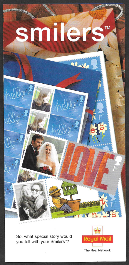 (image for) Smilers Royal Mail Promotional Leaflet Code: V1/750k/MW/May02