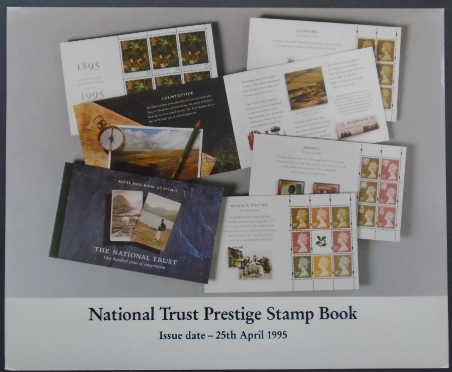 (image for) 1995 National Trust Prestige Book colour Royal Mail press publicity photograph. Circa 254mm x 203mm.
