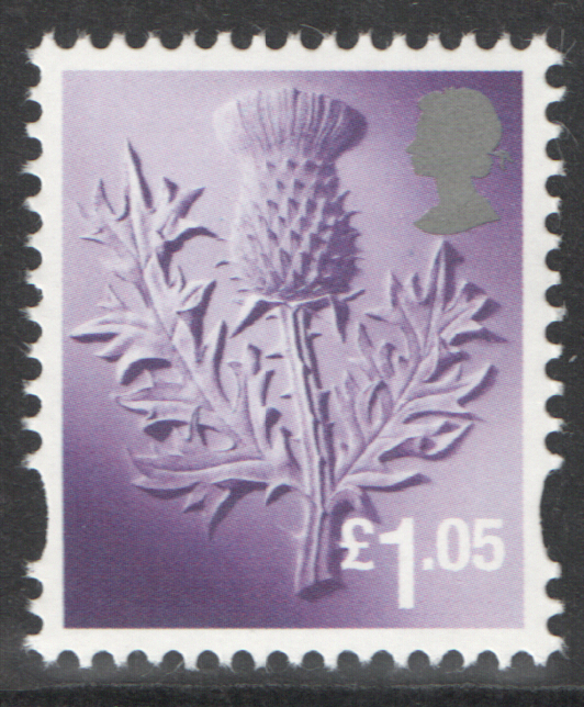 (image for) 2016 Scotland £1.05 Cyl C1 C1 C1 C1 (C1) Col 4 Row 1 Cylinder Block