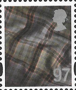 (image for) 2010 Scotland 97p Cyl D1 D1 D1 D1 D1 (D1) Left Grid Cylinder Block