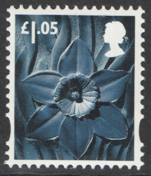(image for) 2016 £1.05 Wales Cyl C1 C1 C1 C1 (C1) col 4 row 2 cylinder block - Click Image to Close