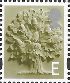 (image for) 2003 'E' England Cylinder D1 D1 Dot Cylinder Block - Click Image to Close