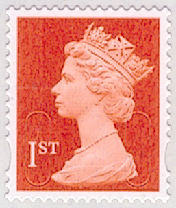(image for) 2016 1st Class Royal Mail Red Machin M16L C3 R2 Cylinder D1 block