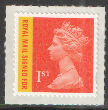 (image for) 2013 1st Class Royal Mail Signed For MA13 OFNP / SA C2 R2 Cylinder D1 block of 6