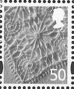 (image for) 2008 Northern Ireland 50p Cyl D1 D1 (D1) No Dot Cylinder Block