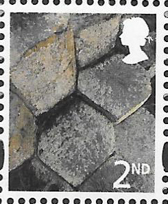 (image for) 2007 Northern Ireland 2nd Class Cyl D1 D1 D1 D1 Dot Cylinder Block - Click Image to Close