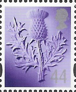 (image for) 2006 Scotland 44p Cyl D1 D1 D1 (D1) no dot cylinder block