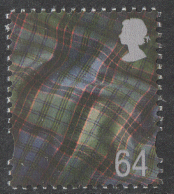 (image for) 1999 Scotland 64p OFNP(C) / PVAl Cyl W1 cylinder block