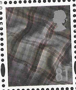 (image for) 2008 Scotland 81p Cyl D1 D1 D1 D1 D1 (D1) no dot cylinder block - Click Image to Close