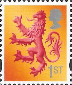 (image for) Scotland 1st Class 13/04/04 Right Margin Date Block of 8