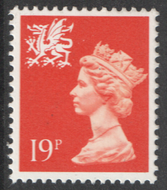 (image for) 1988 Wales 19p Flame ACP(S)/DEX Cyl Q3 Q3 cylinder block