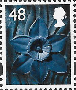 (image for) 2007 48p Wales Cyl D1 D1 D1 (D1) dot cylinder block