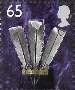 (image for) 2000 65p Wales Cyl W1 W1 W1 W1 (W1) cylinder block