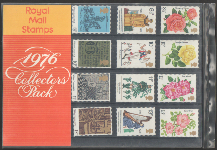 (image for) 1976 Royal Mail Special Stamps Year Pack