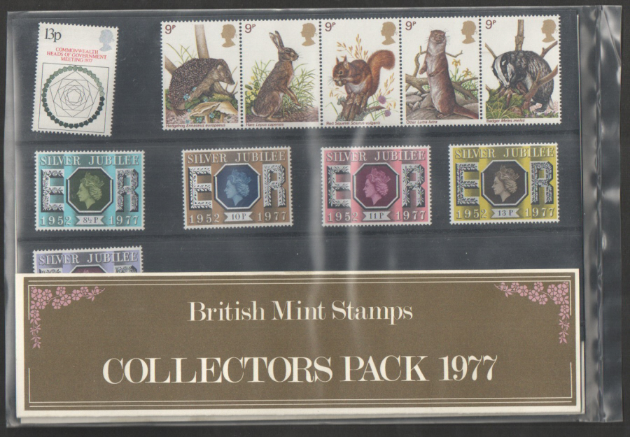 (image for) 1977 Royal Mail Special Stamps Year Pack