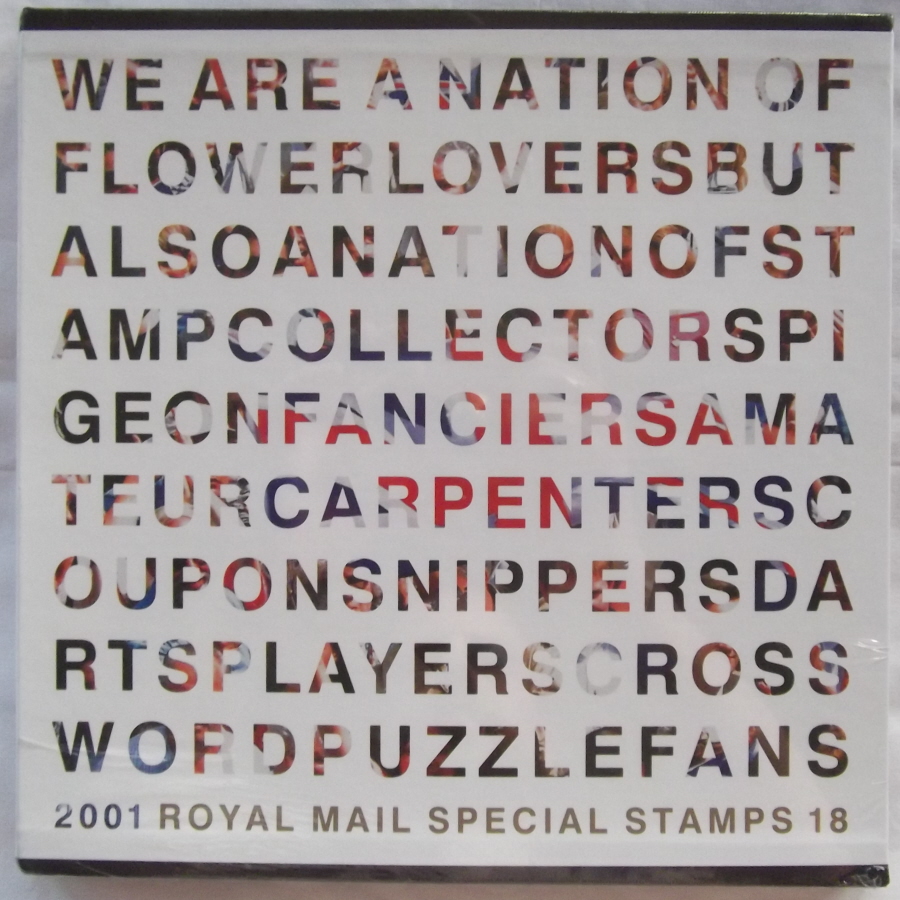(image for) 2001 Royal Mail Special Stamps Year Book Number 18