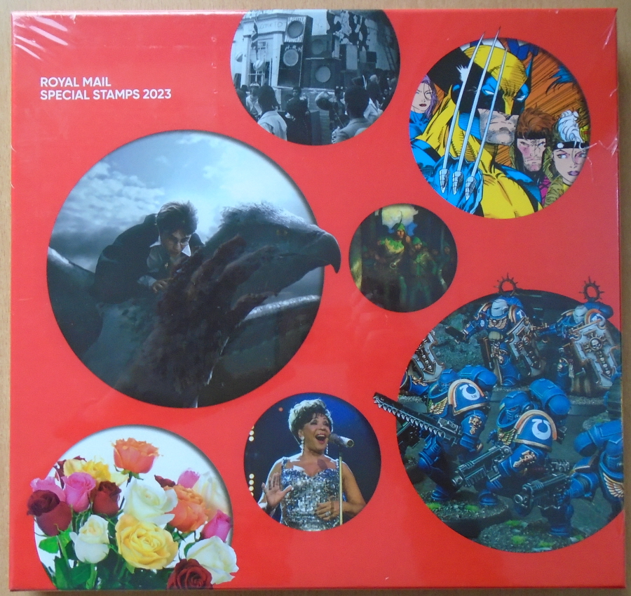 (image for) 2023 Royal Mail Special Stamps Year Book Number 40